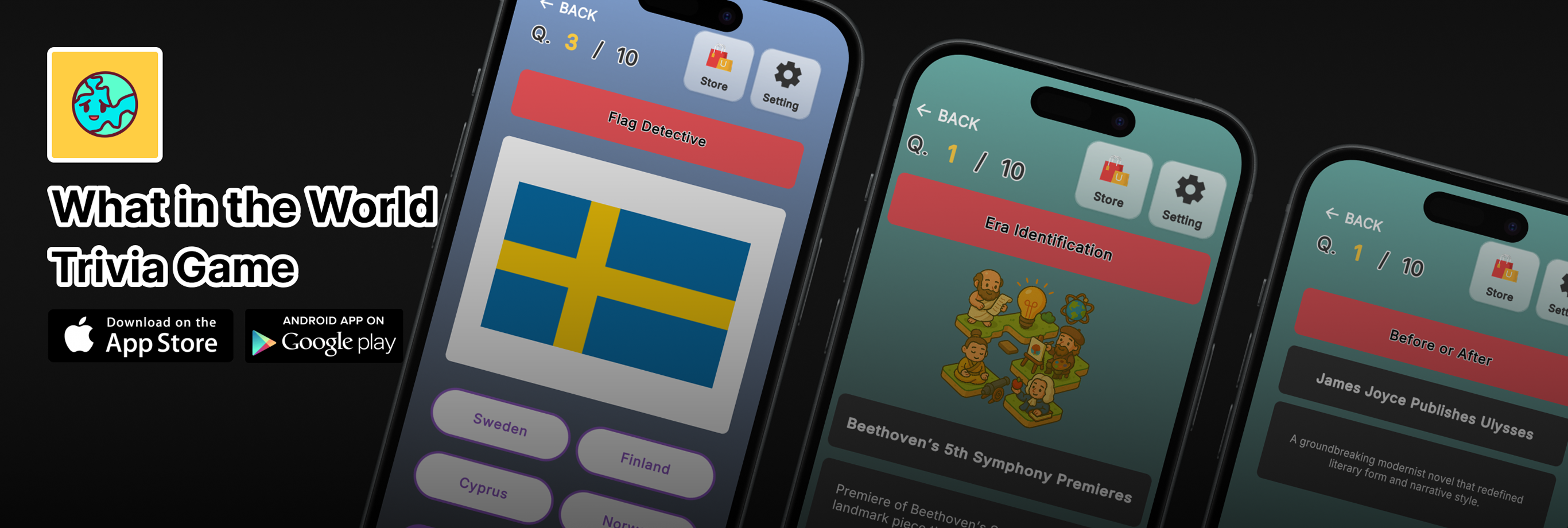 What in the World: Trivia Game